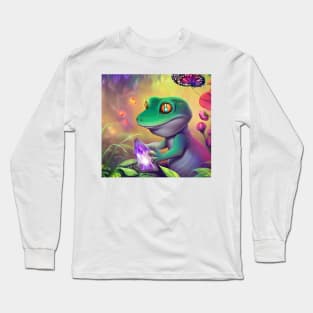 Gecko crystal Long Sleeve T-Shirt